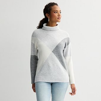 Women's Apt. 9® Turtleneck Long Sleeve Sweater