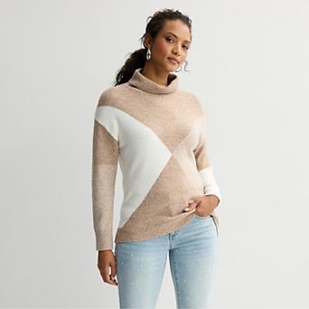 Women's Apt. 9® Turtleneck Long Sleeve Sweater