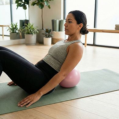 2-PC Mini Exercise Ball for Pilates Yoga Core Stability Training