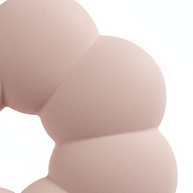 2-PC Flower Shaped Silicone Cup Coaster with Heat Resistant Non Slip Design