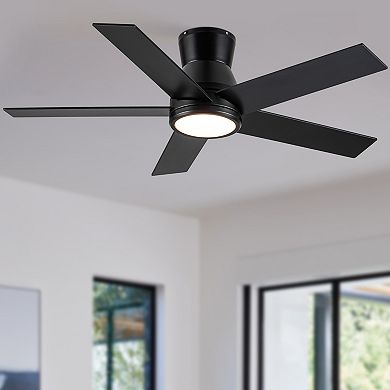ELEMENT ACE 52 Inch Low Profile Ceiling Fan with Integrated Light Fixture