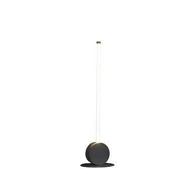 ELEMENT ACE Modern LED Leaning Tower Metal Table Lamp with Integrated Light