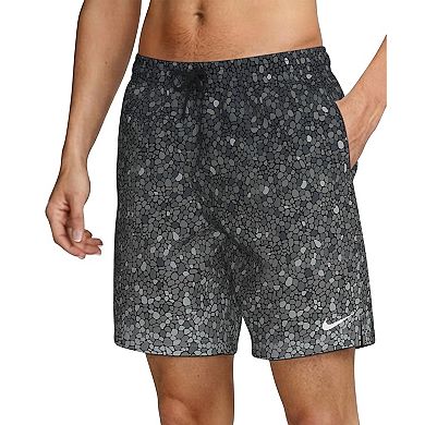 Men's Nike Swim Breaker 7-Inch Brief-Lined Volley Swim Trunks