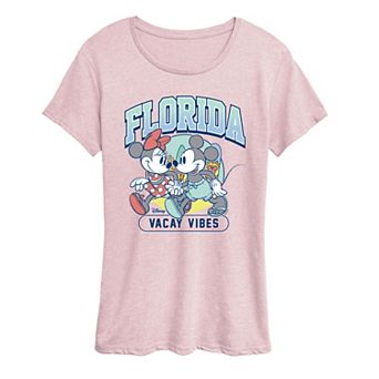 Women's Disney's Mickey & Minnie Florida Vacay Vibes Graphic Tee