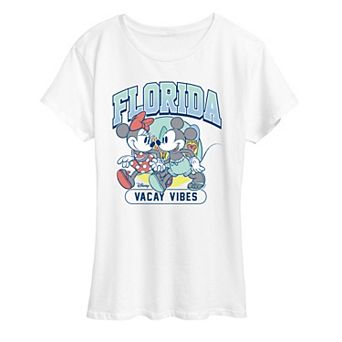 Women's Disney's Mickey & Minnie Florida Vacay Vibes Graphic Tee