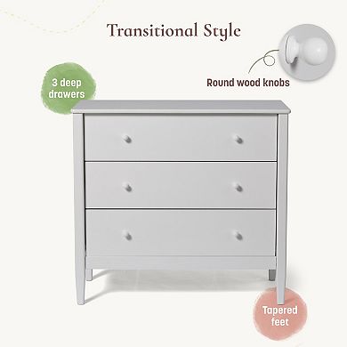 Little Seeds Clover Collection 3-Drawer Dresser