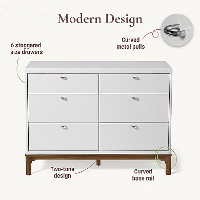 Little Seeds Laurel 6-Drawer Dresser