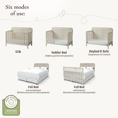 Little Seeds Sprig 6-in-1 Convertible Crib