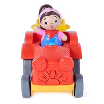 Spin Master Ms. Rachel Sing & Learn Tractor Vehicle with Sounds & Figure Interactive Toy
