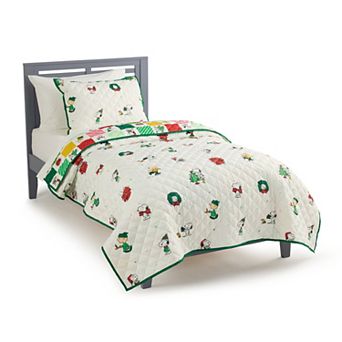 The Big One® Peanuts Very Merry Quilt Set