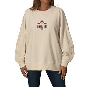 Women's The Devil Wears Prada Oversized Fleece Crew Sweatshirt