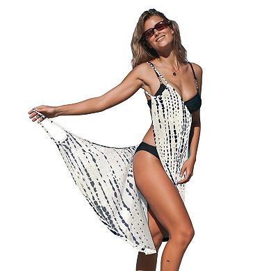 Women's Cupshe Tie-Dye Cover-Up Midi Dress