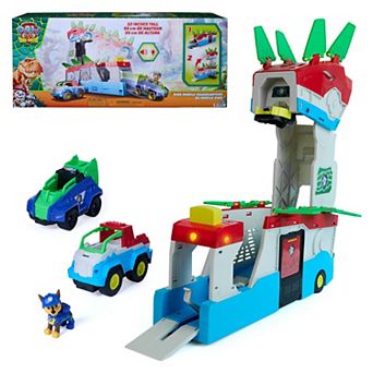 PAW Patrol The Dino Movie Dino Mobile Headquarters Playset With Lights & Sounds