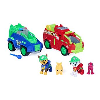 PAW Patrol: The Dino Movie Dino Rescue Vehicle 2-Pack with Exclusive Action Figures