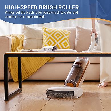 Tineco GO H2O Max Cordless Mop & Vacuum with High-Speed Brush Roller