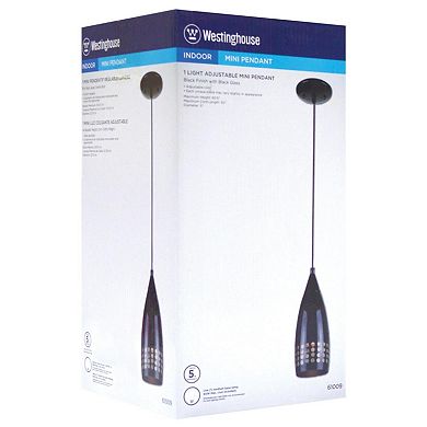 Westinghouse Percy Black Pendant Light