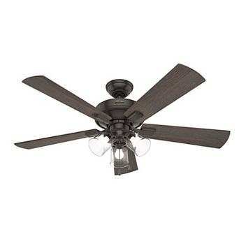 Hunter Crestfield 52 in Bronze LED Indoor Ceiling Fan