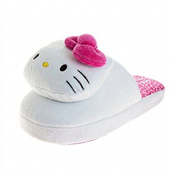 Sanrio Hello Kitty Slippers for Girls Soft Cozy Comfort Casual Indoor (Little Kid / Big Kid)