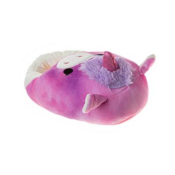 Squishmallow Lola Unicorn Girls' Ultra Soft Plush Cozy Warm Slippers (Little Kid)