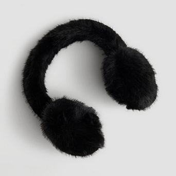 Women's LC Lauren Conrad Long Pile Faux Fur Earmuffs