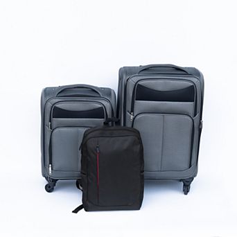 Merax Premium Softside Luggage with High Density Oxford Cloth & Silent 360° Spinner Wheels