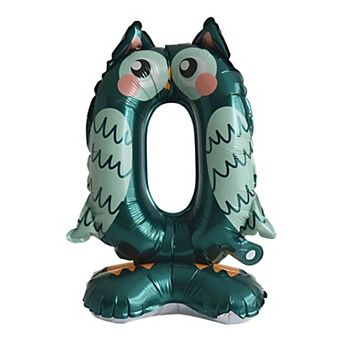 Standing Animal Print Foil Decoration for Party Colorful 1 pc