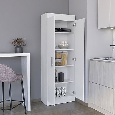 Teller Pantry Cabinet with 5 Shelves