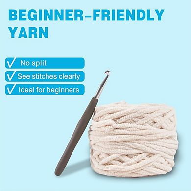 Beginner Crochet Kit, Amigurumi Turtles, Step-by-Step Video Tutorials