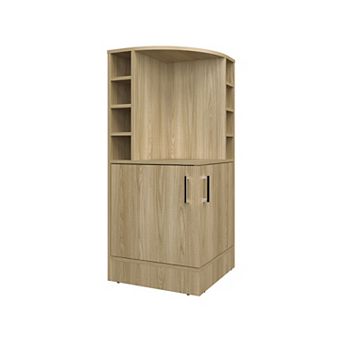 Norwich Bar Cabinet, 2 Doors, 8 Wine Bottle Compartments