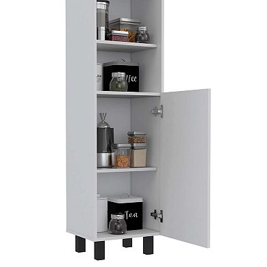 Ikaria Kitchen Pantry, Two Shelves, Three Interior, Shelves