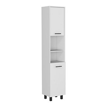 Ikaria Kitchen Pantry, Two Shelves, Three Interior, Shelves