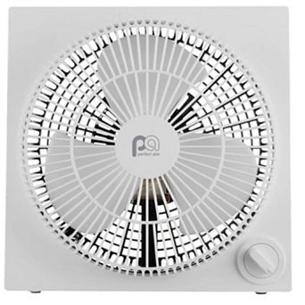 Perfect Aire 9 in H 3 speed Box Fan