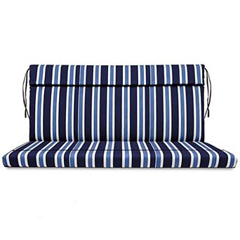 Outdoor Bench Cushions, Waterproof 48"x20" High-Resilience Loveseat Cushion for Patio Furniture