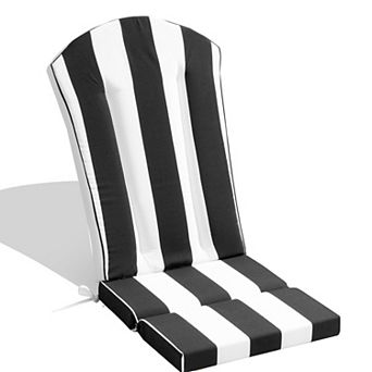 Adirondack Chair Cushions, 49"x20" High Back Rocking Chair Cushions with Ties, Water & UV Resistant