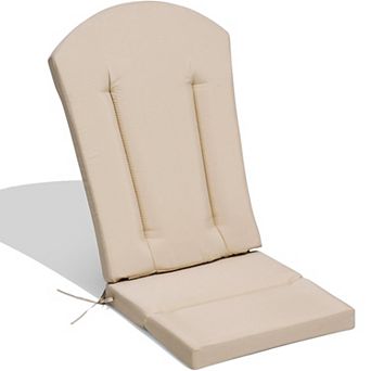 Adirondack Chair Cushions, 49"x20" High Back Rocking Chair Cushions with Ties, Water & UV Resistant