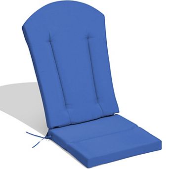 Adirondack Chair Cushions, 49"x20" High Back Rocking Chair Cushions with Ties, Water & UV Resistant