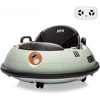 12V 4.5AH Kids Ride on Bumper Car, Electric Toddlers Bumper Car with Remote Control, 360