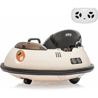 12V 4.5AH Kids Ride on Bumper Car, Electric Toddlers Bumper Car with Remote Control, 360