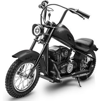 Electric Dirt Bike, 15 Mph & 150lb Max, 24V Ride On Toy for Big Kids w/Led Lights & Power