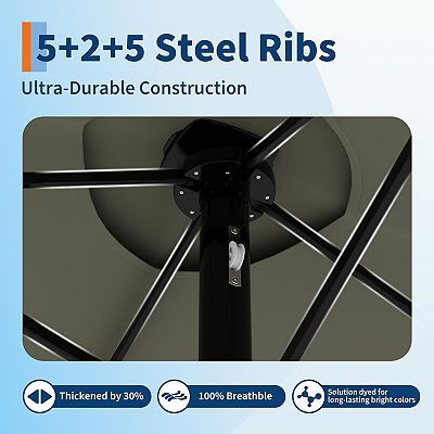 360 degree rotating cantilever offset patio umbrella Cantilever Patio Umbrella