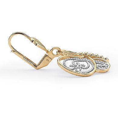 18kt Yellow Gold Plated Earrings