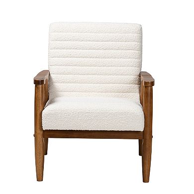 Baxton Studio Stratton Upholstered Arm Chair