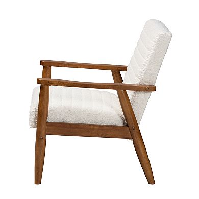Baxton Studio Stratton Upholstered Arm Chair