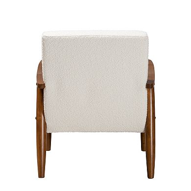 Baxton Studio Stratton Upholstered Arm Chair