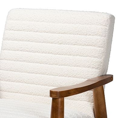 Baxton Studio Stratton Upholstered Arm Chair