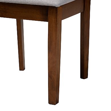 Baxton Studio Abigail 2-Piece Dining Chair Set