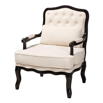 Baxton Studio Dion Upholstered Accent Chair