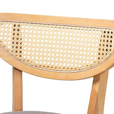 Baxton Studio Dannell 2-Piece Counter Stool Set