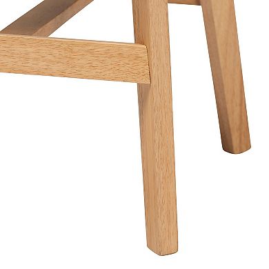 Baxton Studio Dannell 2-Piece Counter Stool Set