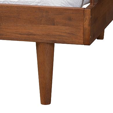 Baxton Studio Matilda Daybed with Wooden Frame